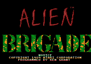 Alien Brigade screenshot 4 for Atari 7800